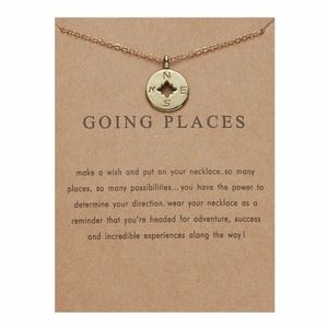 🔥HOT SALE🔥 Golden Compass Inspirational Choker